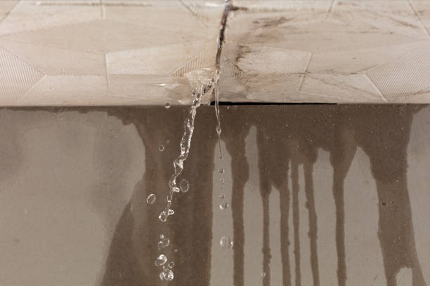 Professional Burst Pipe Cleanup technician working in Friendship, ME